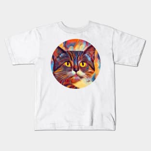 Caring mycat, revolution for cats Kids T-Shirt